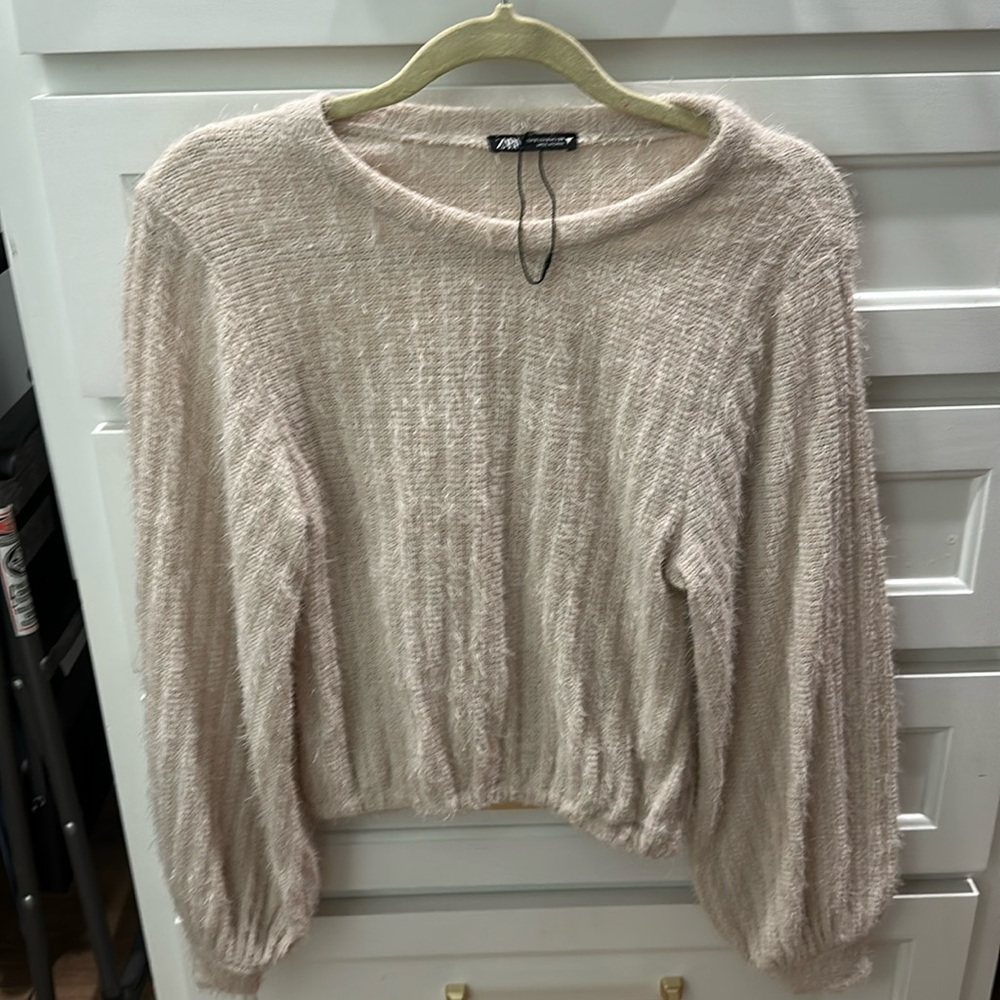 Zara textured sweater